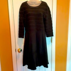 JESSICA HOWARD - Hunter Green Sweater Dress